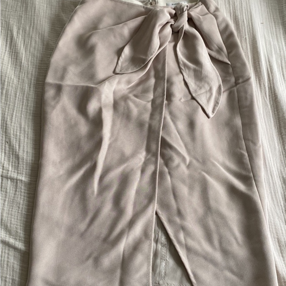 Babaton wrap skirt